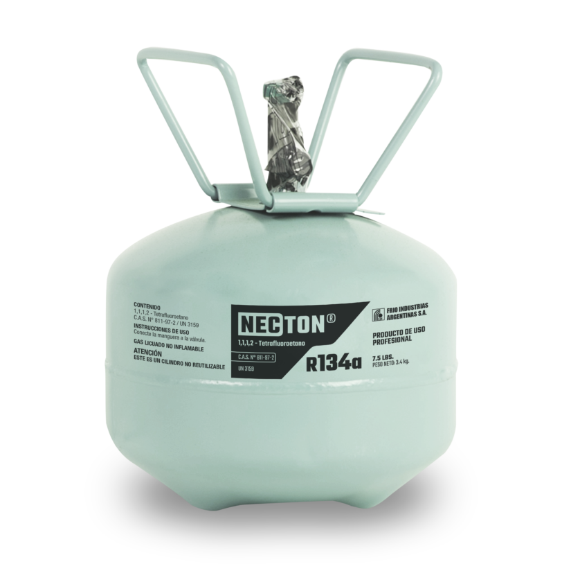 Gas refrigerante Necton R134a de 3,4 Kgs